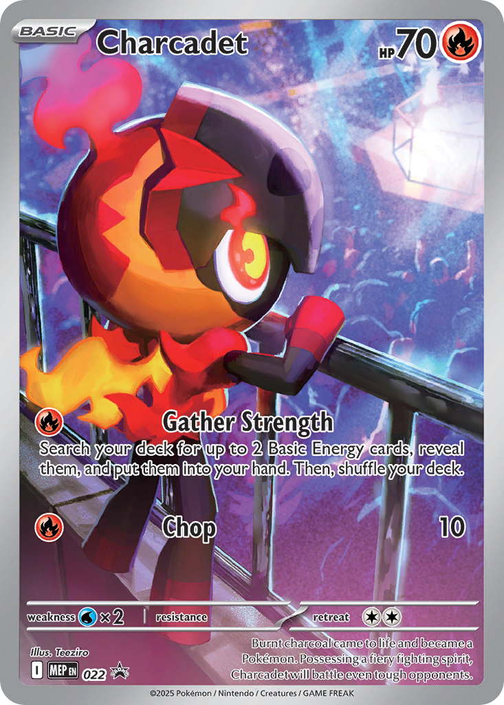 Charcadet Pokémon card