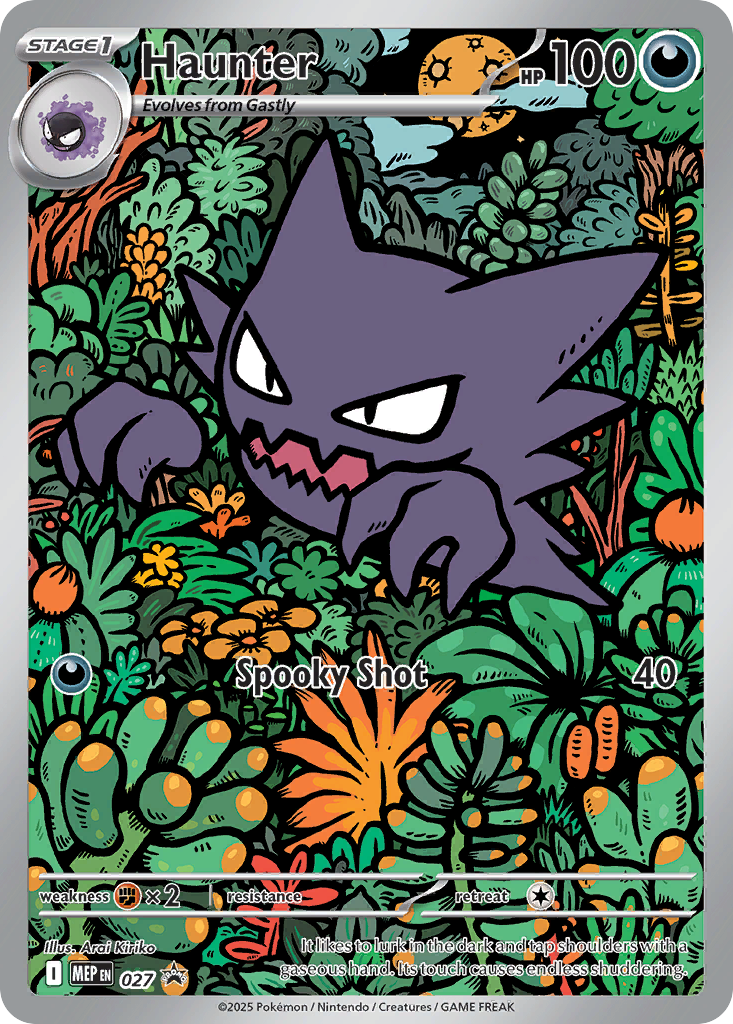Haunter Pokémon card