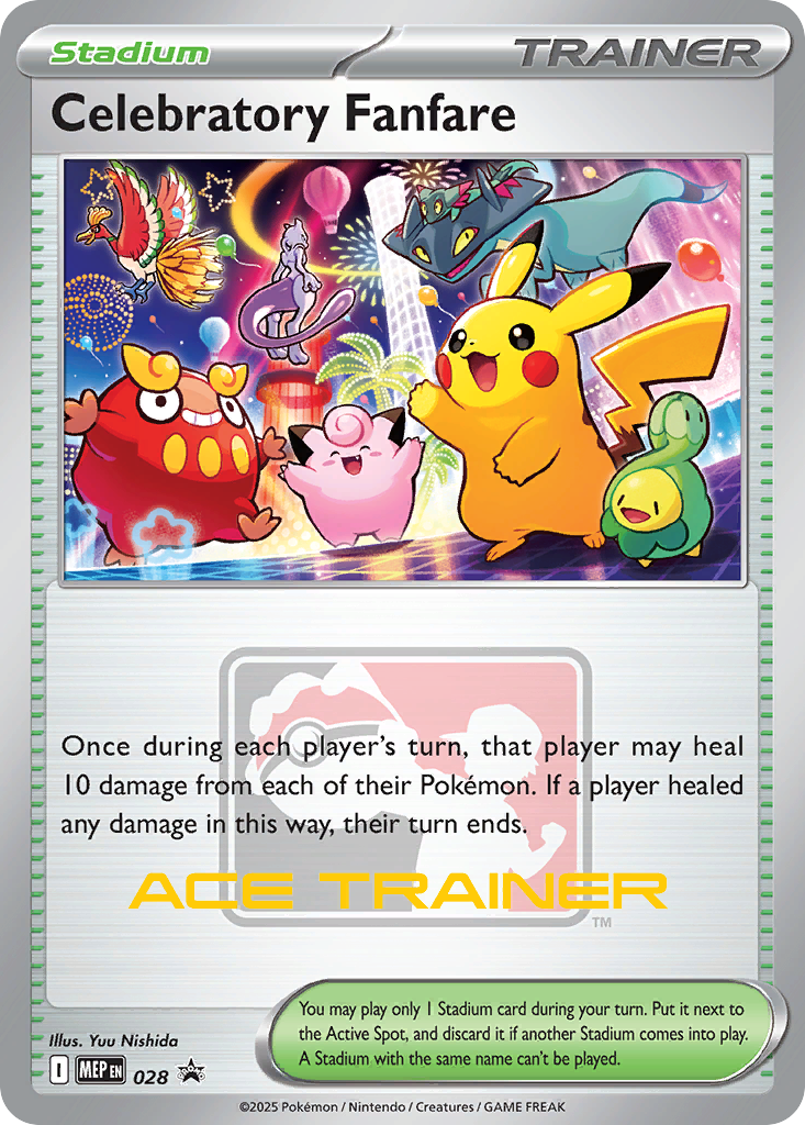 Celebratory Fanfare Pokémon card