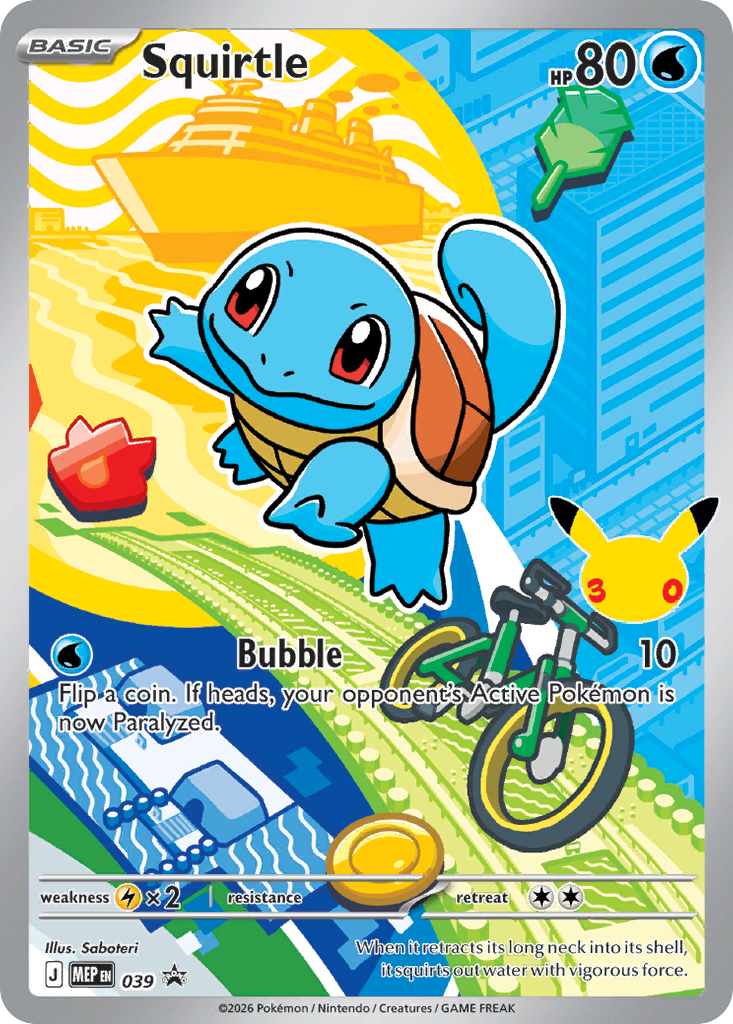 Squirtle Pokémon card