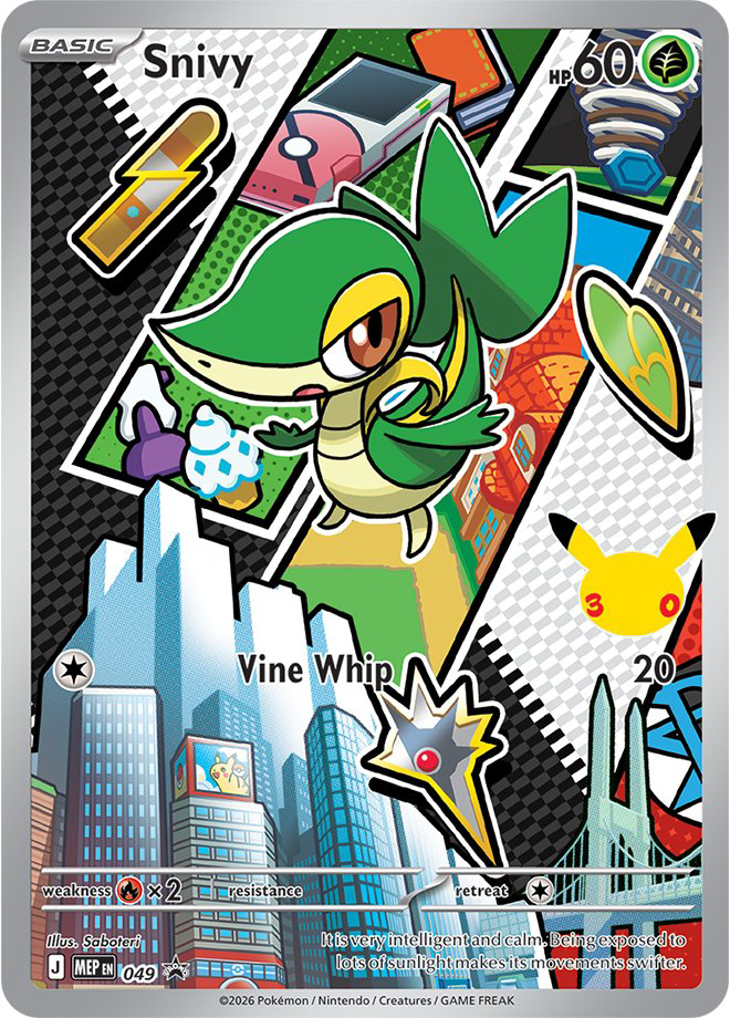 Snivy Pokémon card