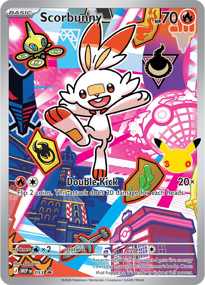 Scorbunny Pokémon card
