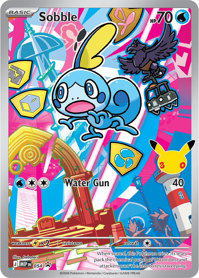 Sobble Pokémon card