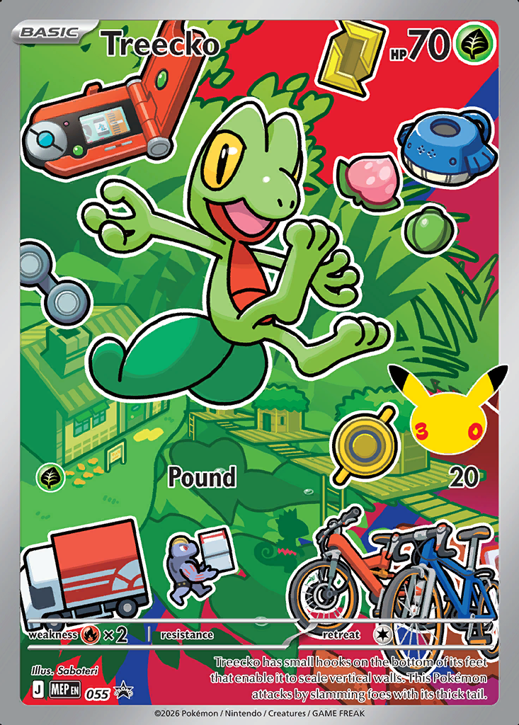 Treecko Pokémon card