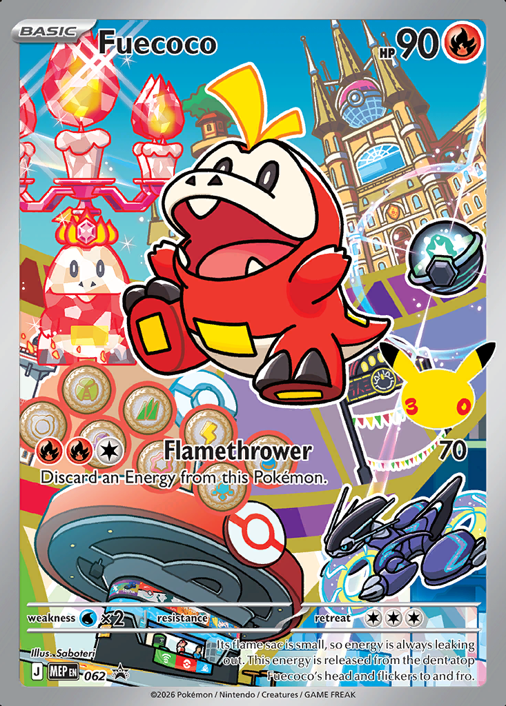 Fuecoco Pokémon card