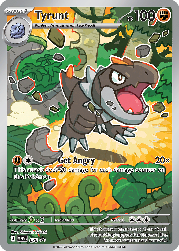Tyrunt Pokémon card