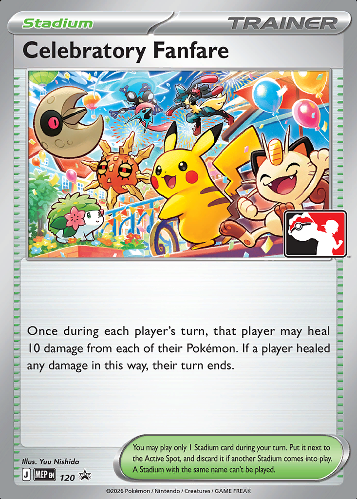 Celebratory Fanfare Pokémon card