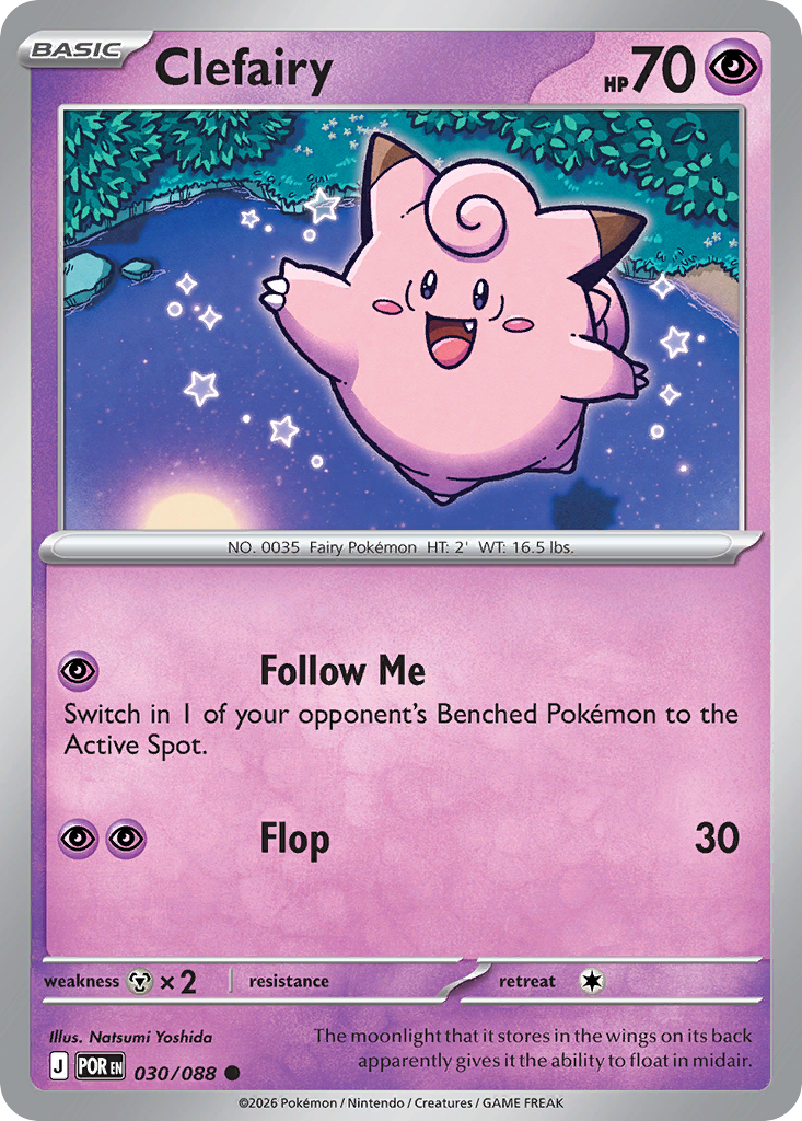 Clefairy Pokémon card
