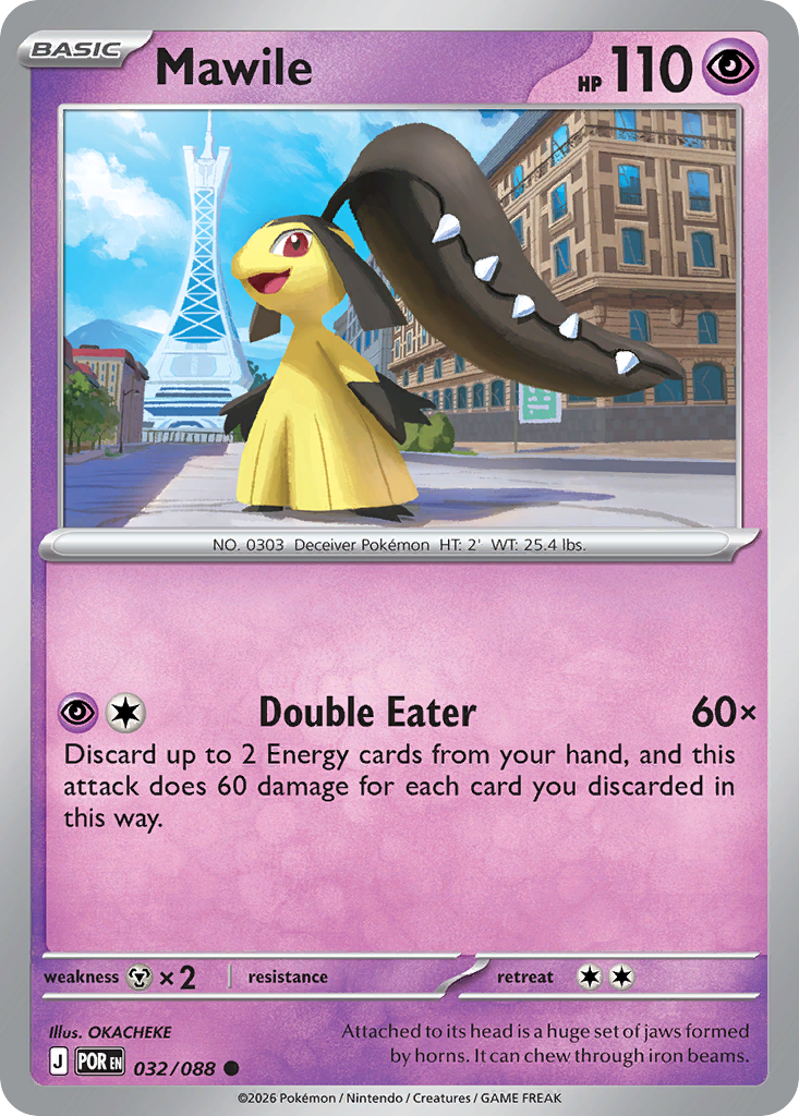 Mawile Pokémon card