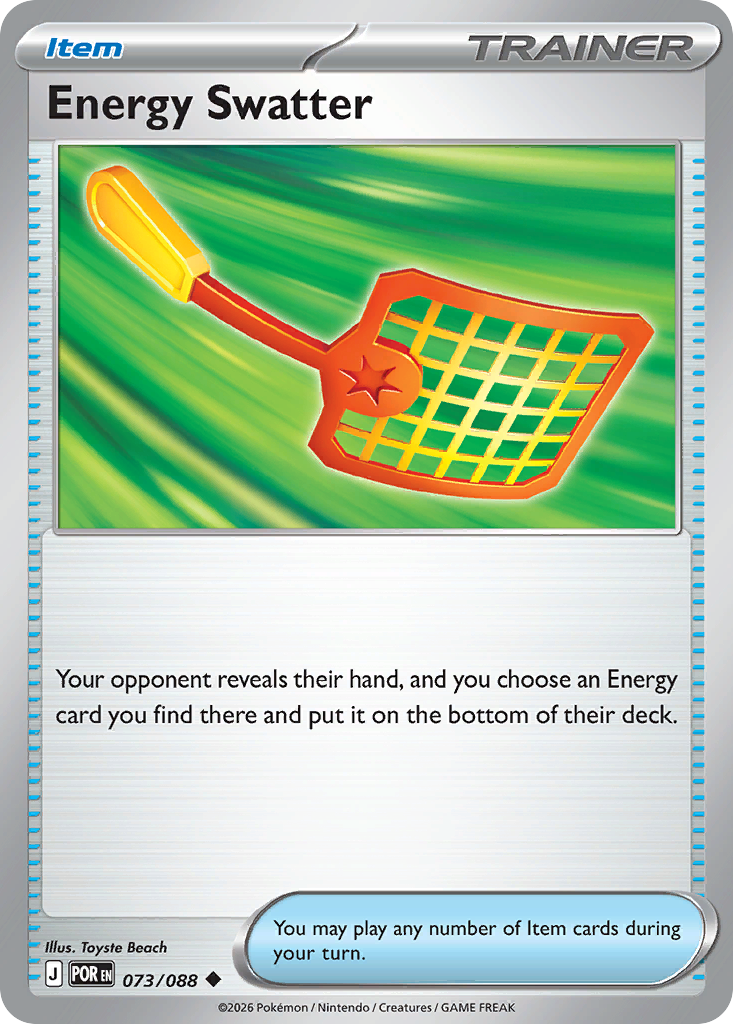 Energy Swatter Pokémon card