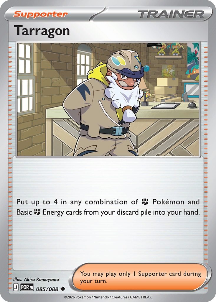 Tarragon Pokémon card