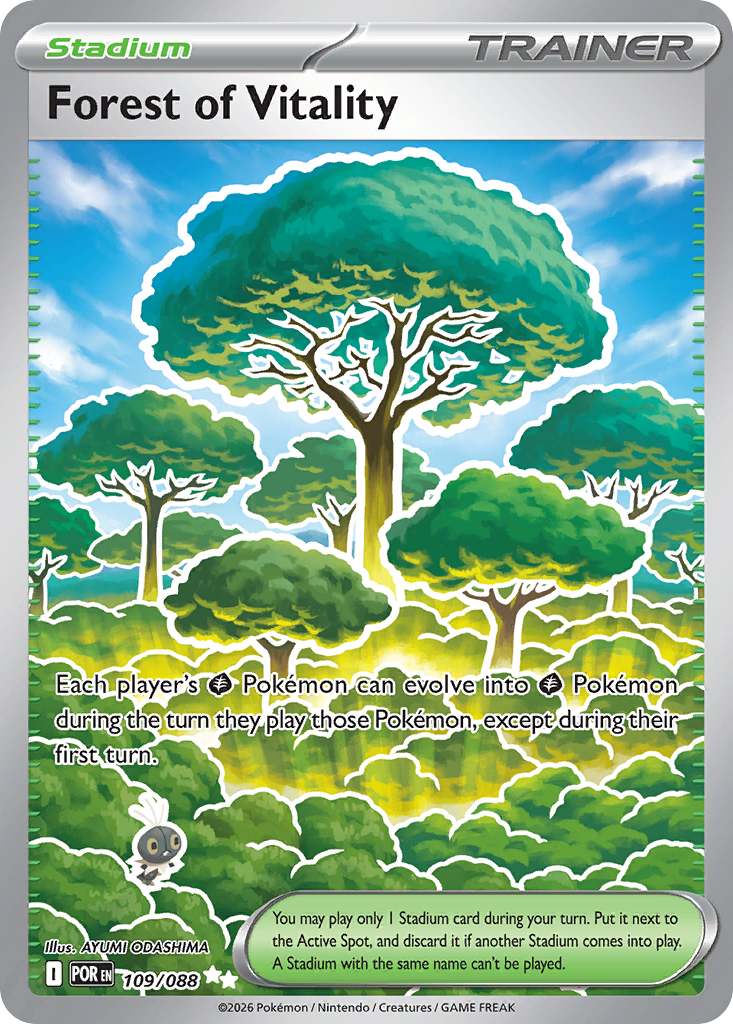 Forest of Vitality Pokémon card