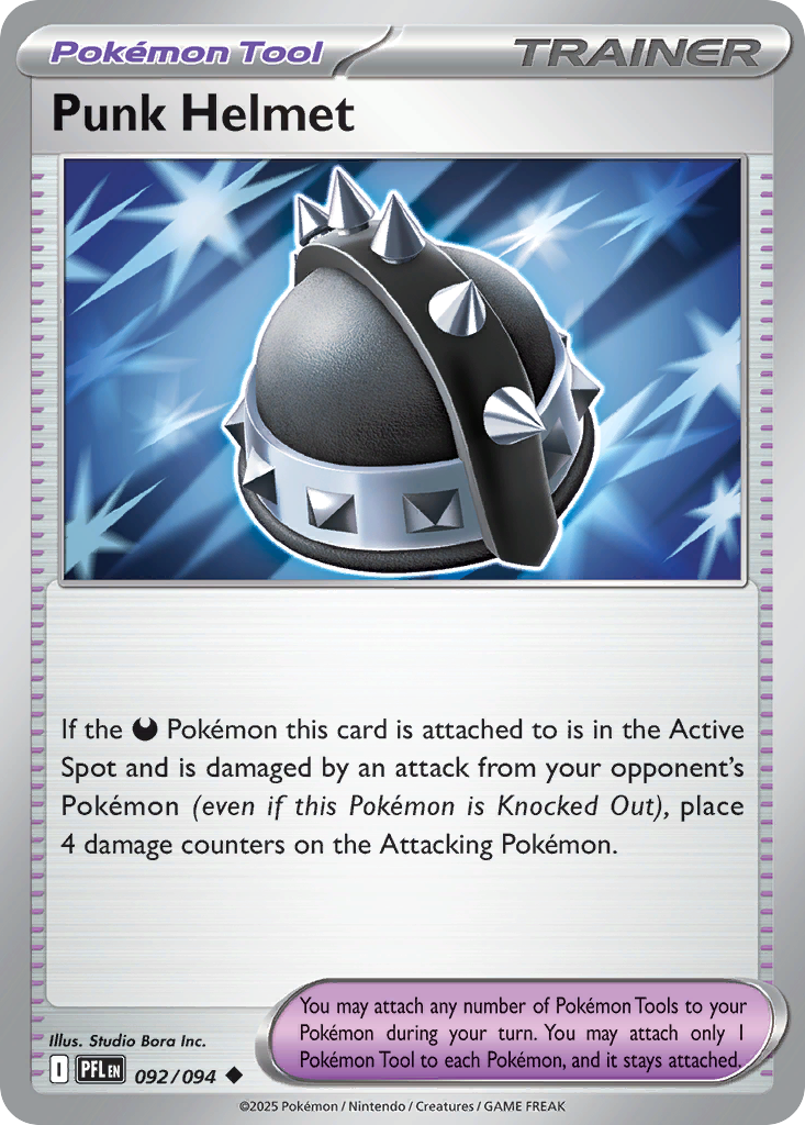 Punk Helmet Pokémon card