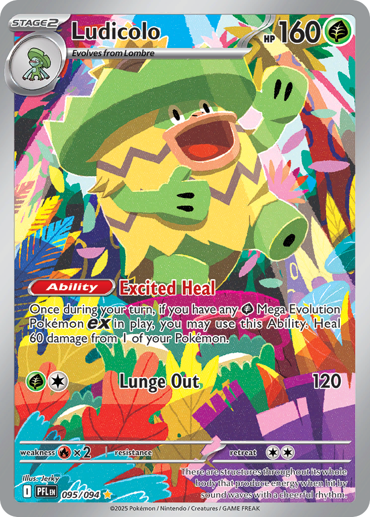 Ludicolo Pokémon card
