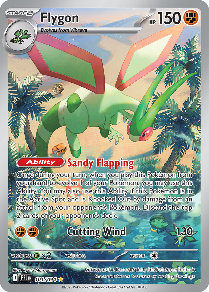 Flygon Pokémon card