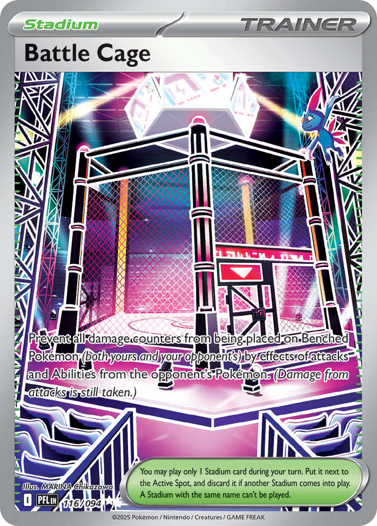 Battle Cage Pokémon card