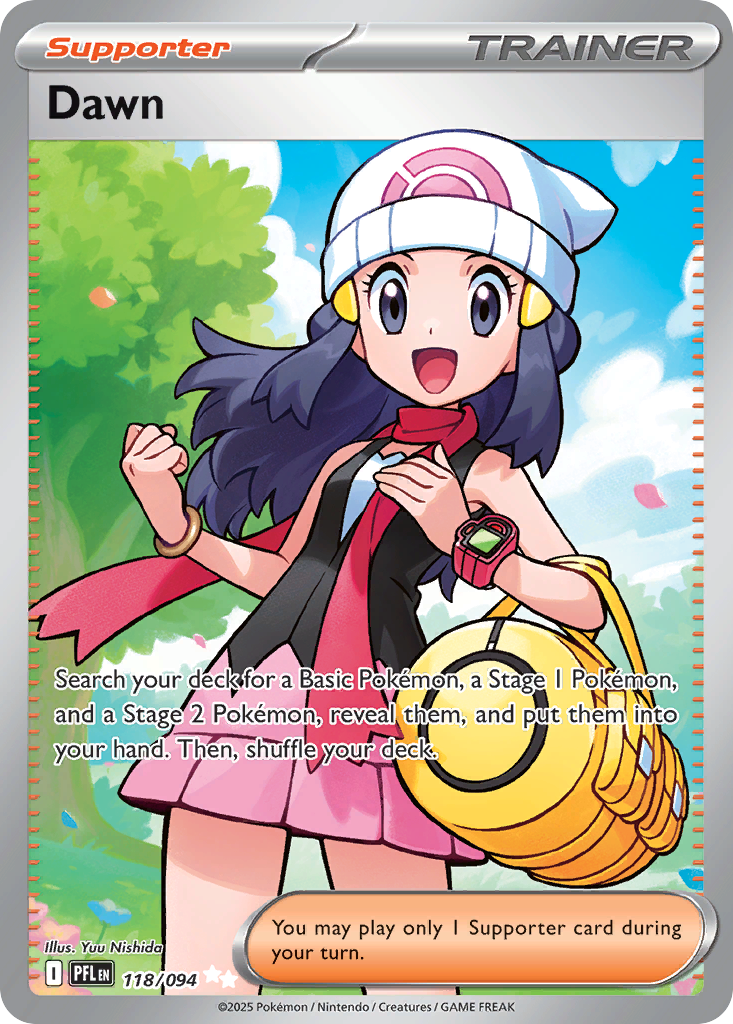 Dawn Pokémon card