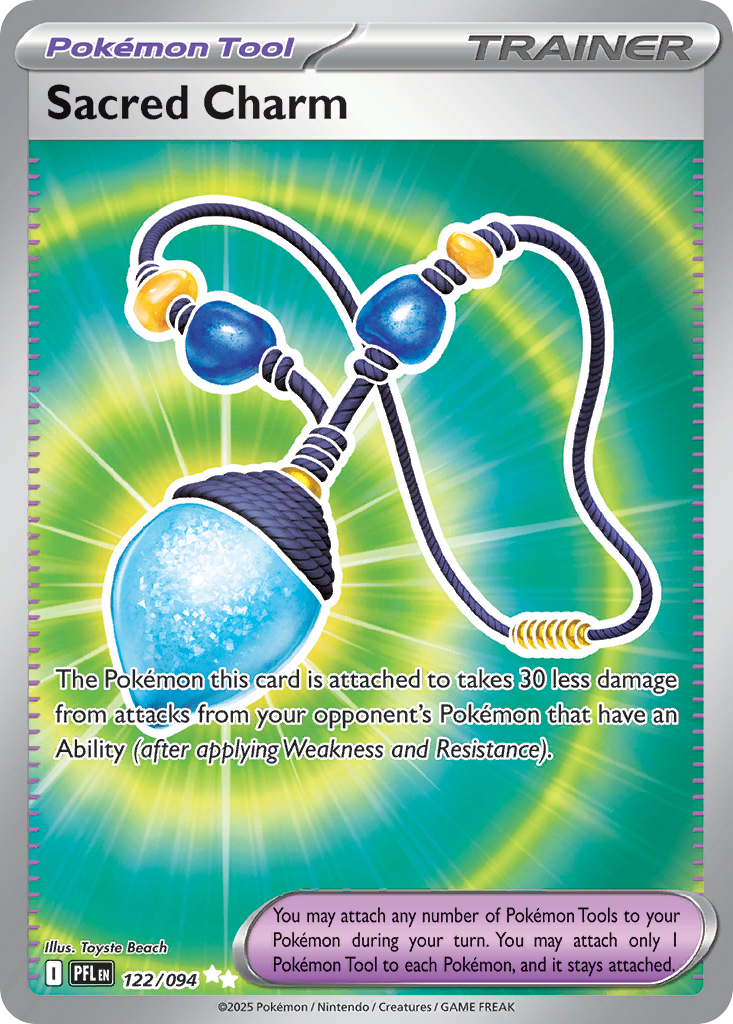 Sacred Charm Pokémon card