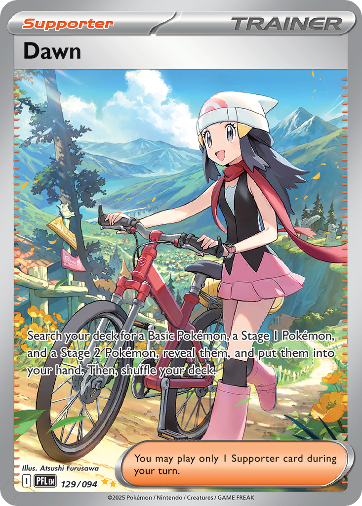 Dawn Pokémon card