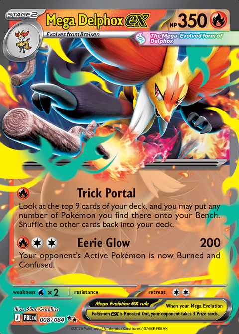 Mega Delphox ex
