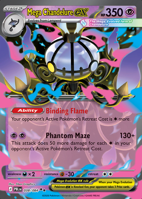 Mega Chandelure ex