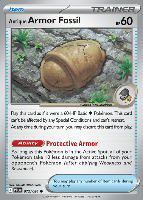 Antique Armor Fossil