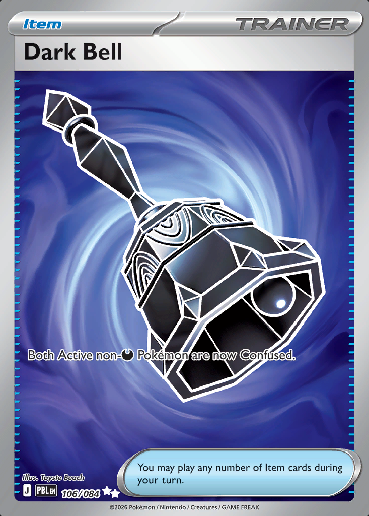 Dark Bell Pokémon card