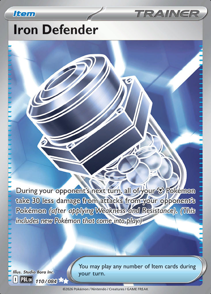 Iron Defender Pokémon card