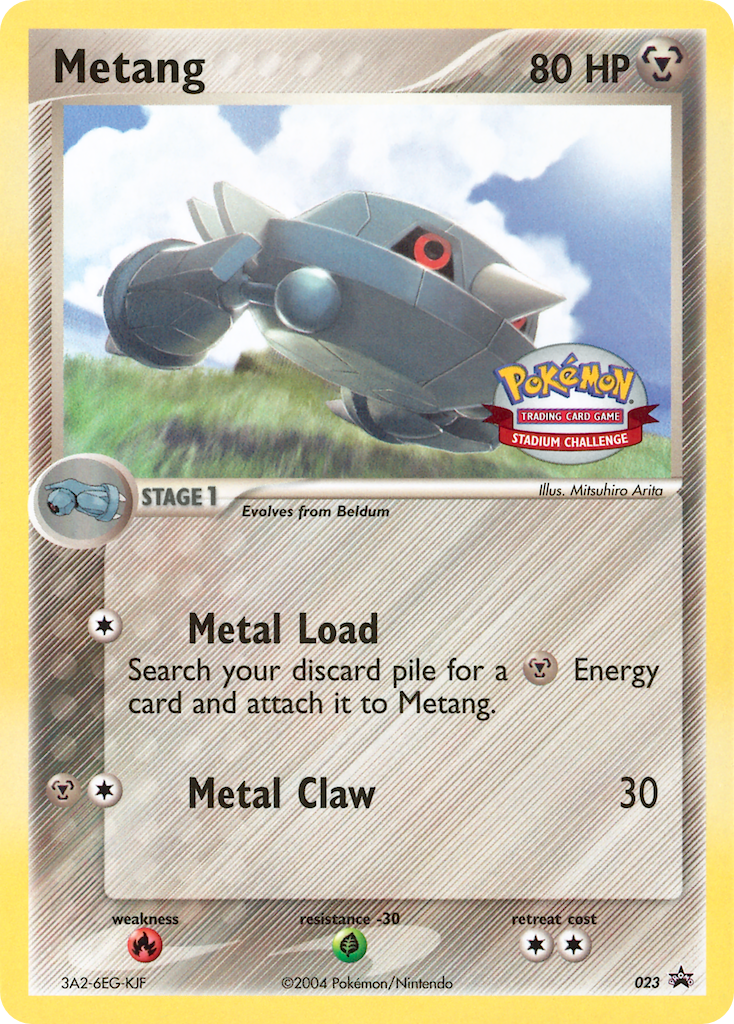Metang Pokémon card