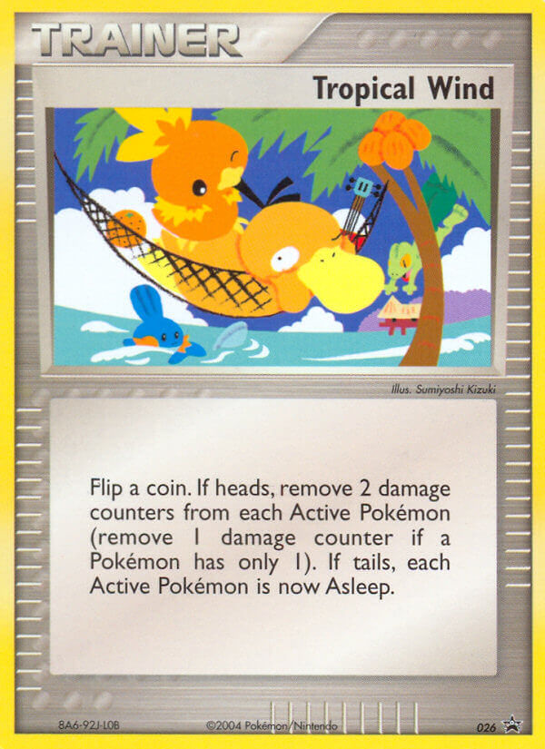 Tropical Wind Pokémon card