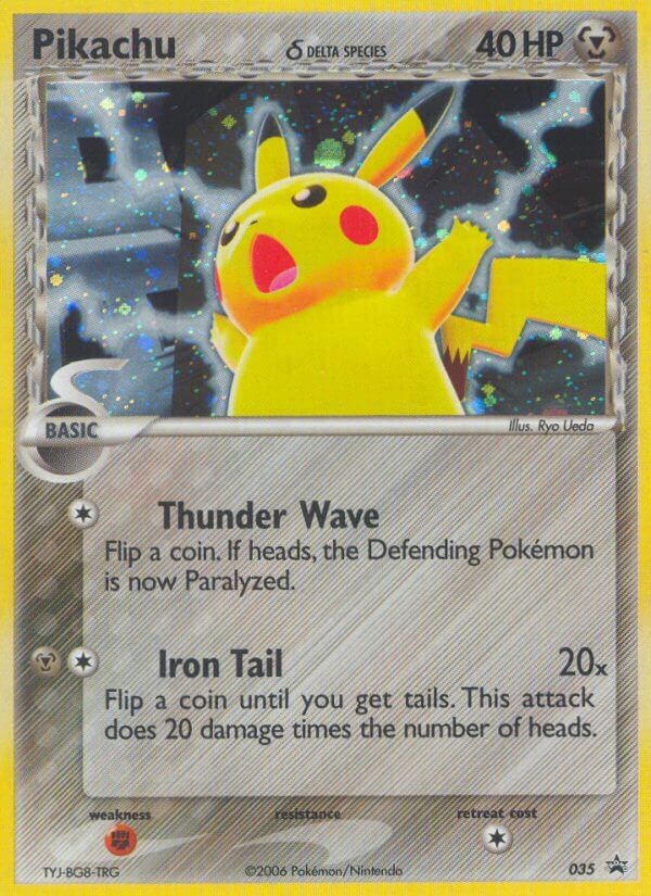 Pikachu δ Pokémon card