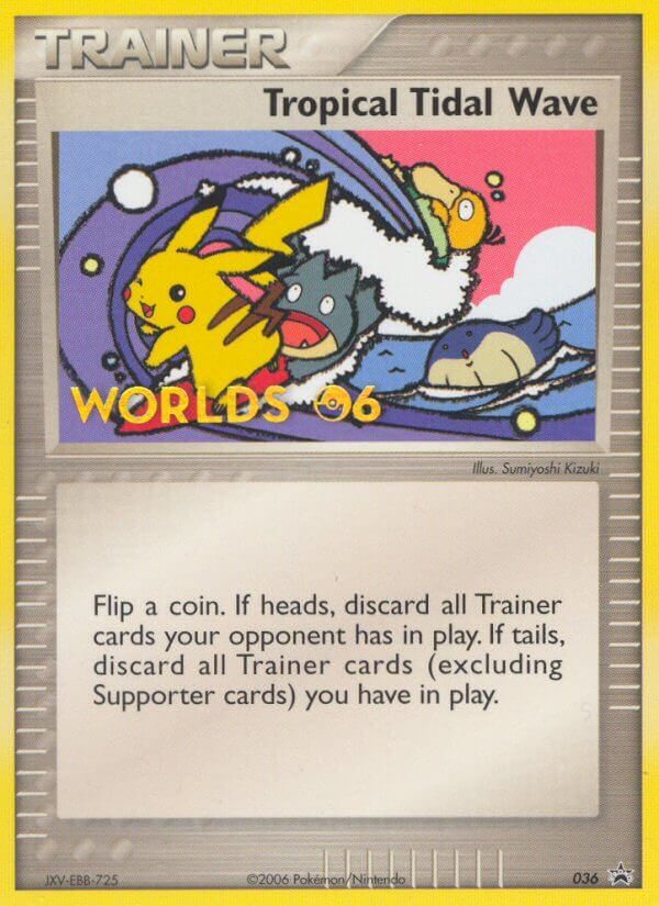 Tropical Tidal Wave Pokémon card