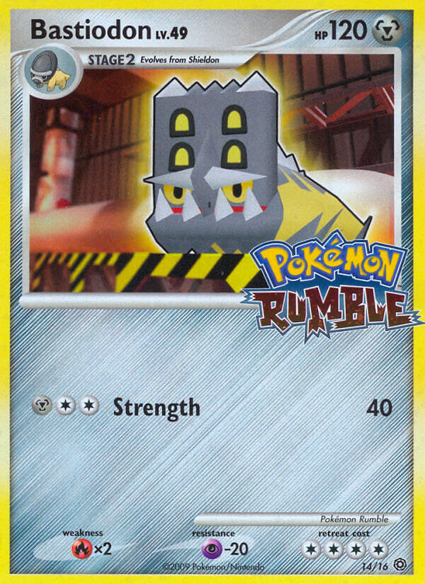 Bastiodon Pokémon card