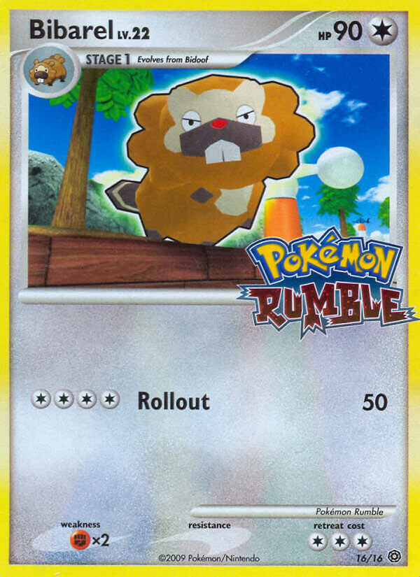 Bibarel Pokémon card