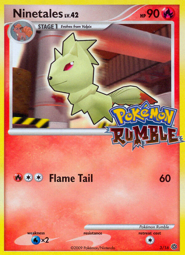 Ninetales Pokémon card