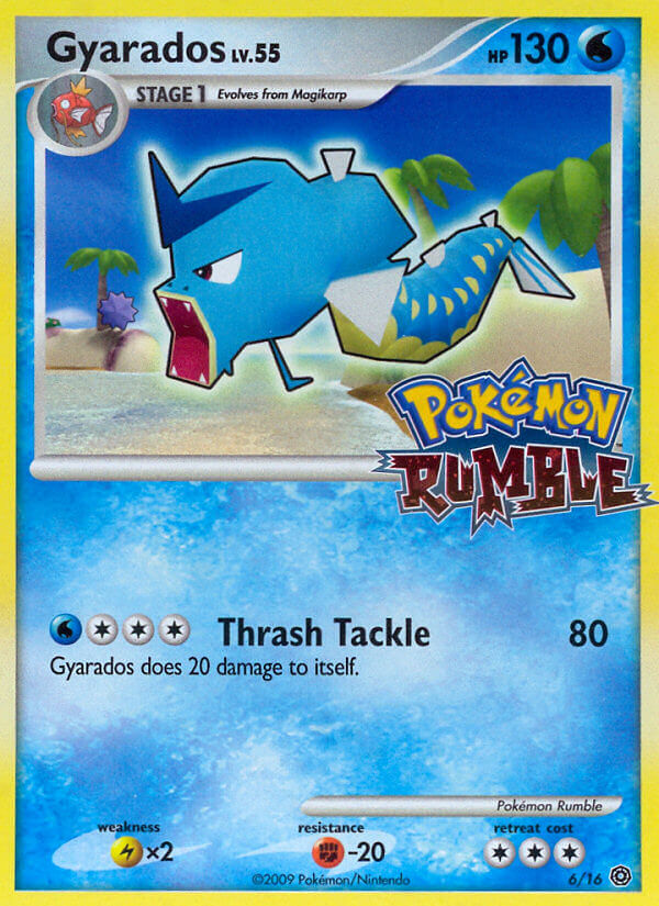 Gyarados Pokémon card