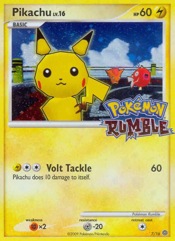 Pikachu Pokémon card