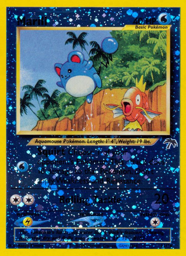 Marill Pokémon card