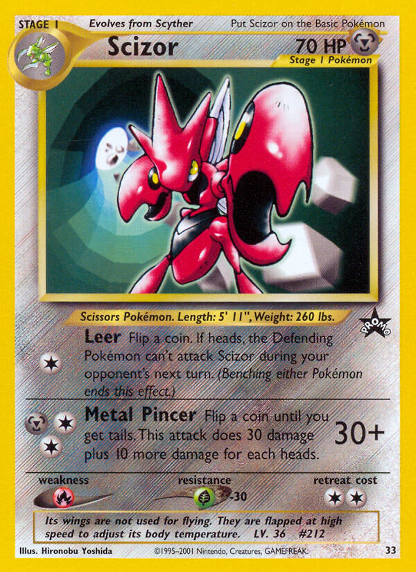 Scizor Pokémon card