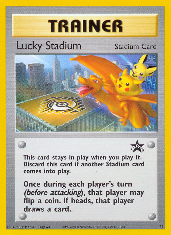 Lucky Stadium Pokémon card