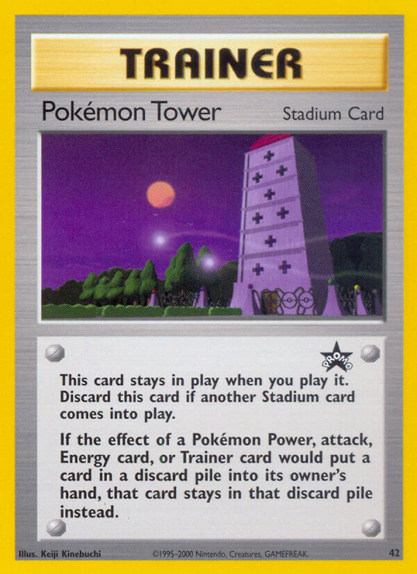 Pokémon Tower Pokémon card