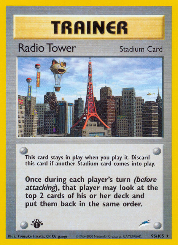 Radio Tower Pokémon card