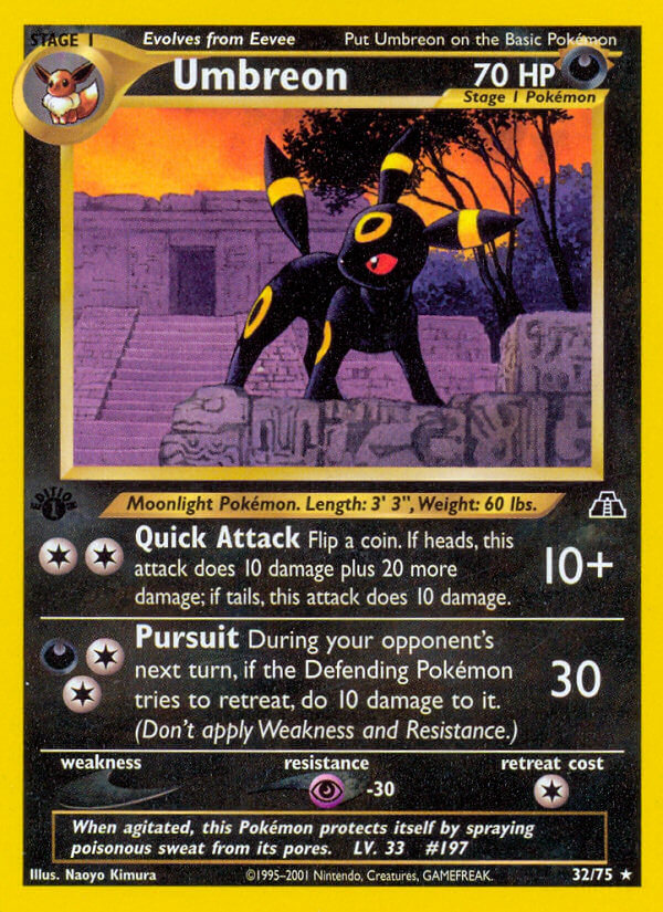 Umbreon Pokémon card