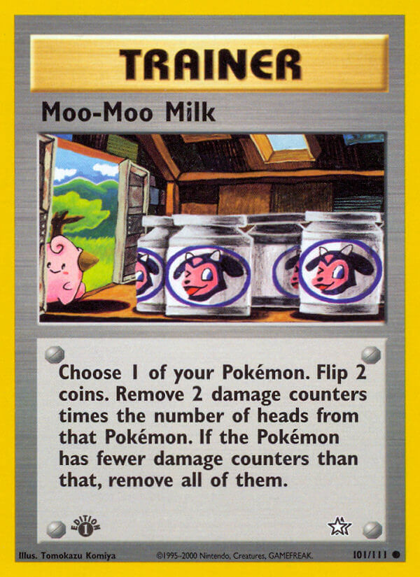 Moo-Moo Milk Pokémon card