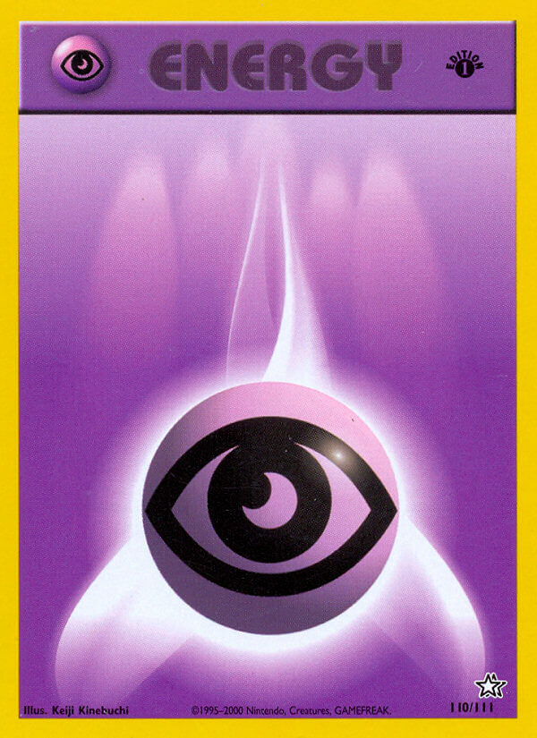 Psychic Energy Pokémon card