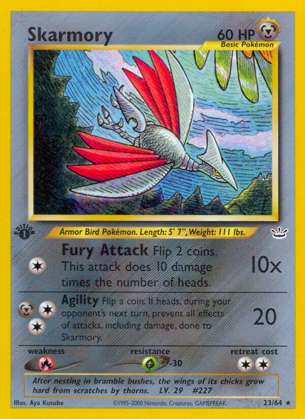 Skarmory Pokémon card