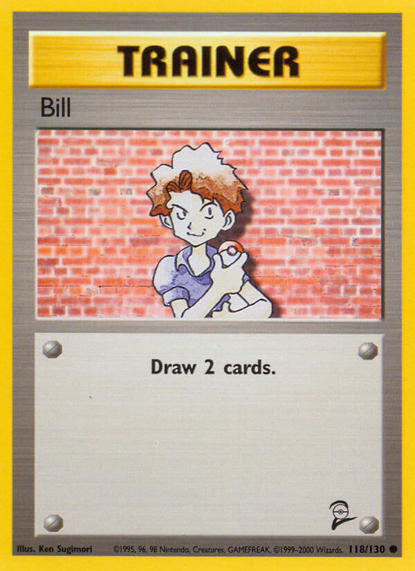 Bill Pokémon card
