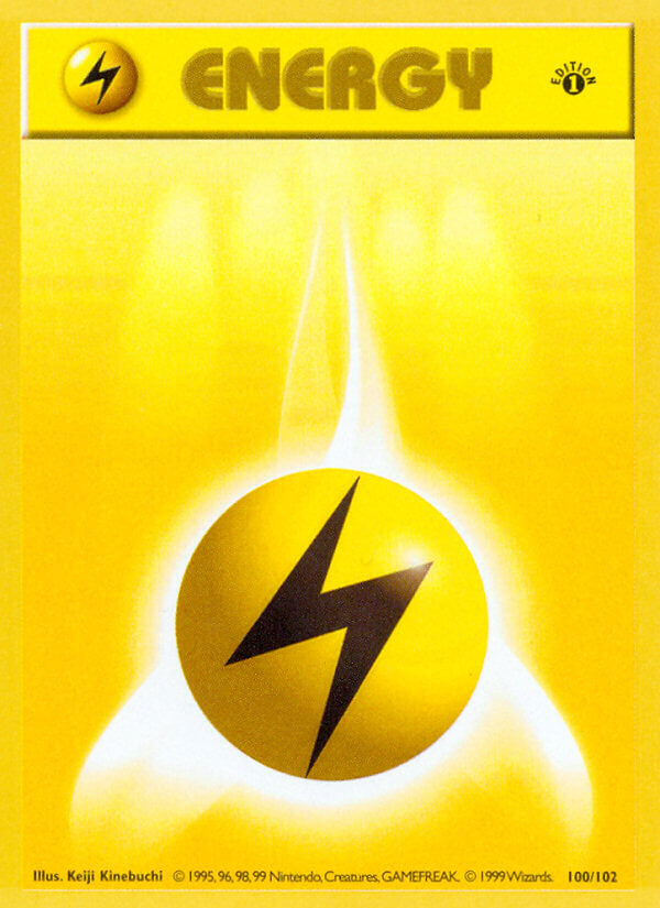 Lighting Energy Pokémon card