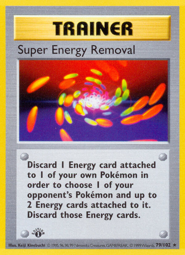 Super Energy Removal Pokémon card