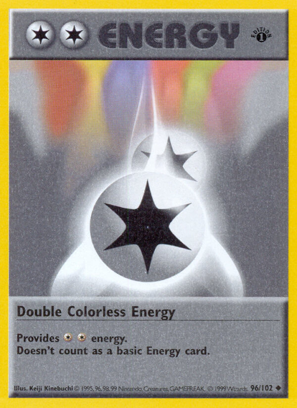 Double Colorless Energy Pokémon card